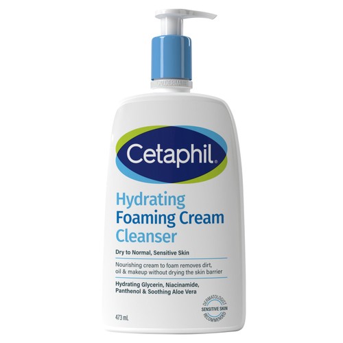 Cetaphil Hydrating Foaming Cream Cleanser
