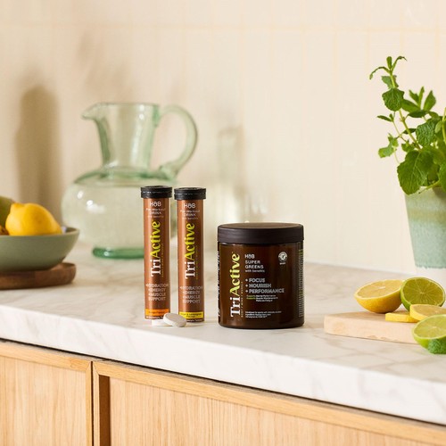 TriActive Pre-Workout Electrolyte Benefits Effervescent Ginger & Lemongrass thumbnail 2