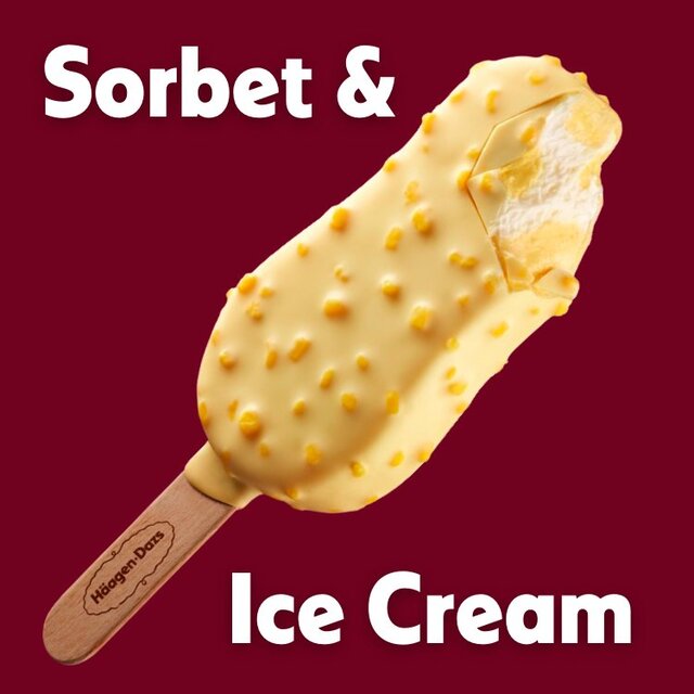 Haagen Dazs Mango and Passion Fruit Stick Bars thumbnail 5