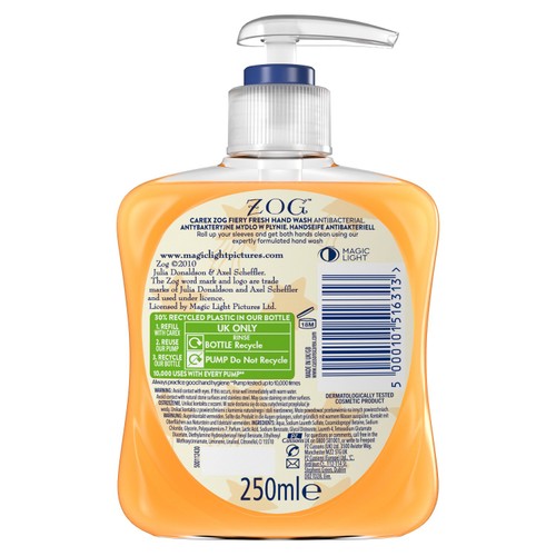 Carex ZOG Fiery Fresh Antibacterial Handwash thumbnail 3