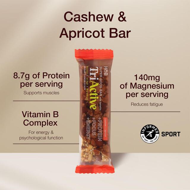 Tri Active Bar Cashew & Apricot thumbnail 2