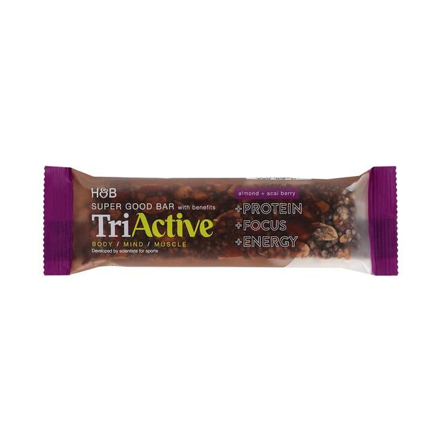 TriActive Super Good Bar Almond & Acai Berry