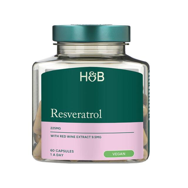 Holland & Barrett Resveratrol 225mg with Red Wine Extract 10mg