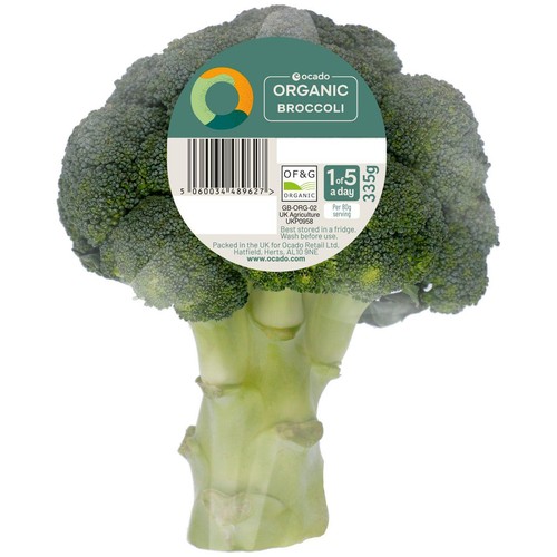 Ocado Organic Broccoli