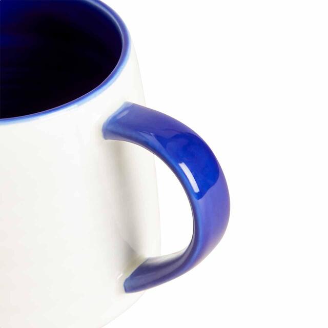 M&S Whippet Dog Mug, Dark Blue thumbnail 3