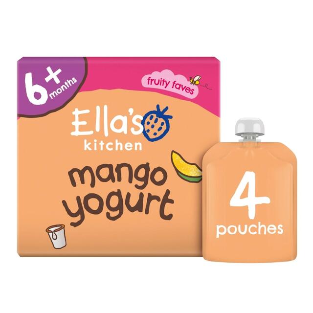 Ella's Kitchen Organic Mango Greek Style Yog Food Pouch Multi 6m+ M thumbnail 3