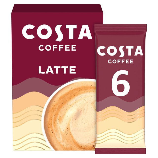 Costa Latte Coffee Sachets (x6 sachets)