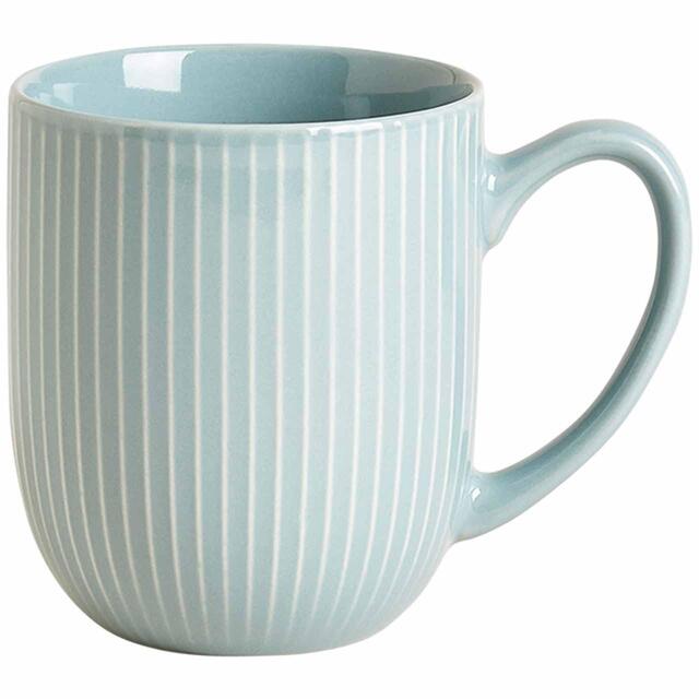 M&S Ribbed Mug, Green