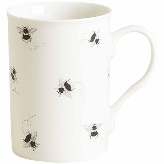 M&S Bee Mug, Black