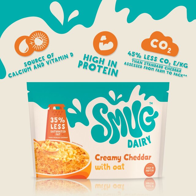 Smug Dairy Blended Oat & Dairy Cheddar thumbnail 4