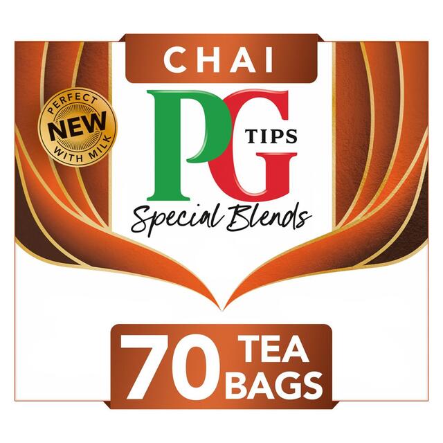 PG Tips Chai Warm and Spicy Plant Based Biodegradable Tea Bags