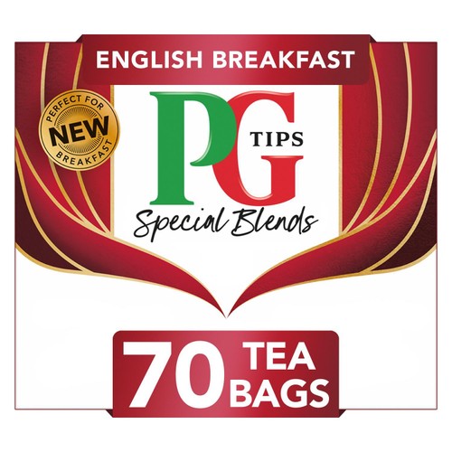 PG Tips English Breakfast Bold & Strong Plant Based Biodegradable Tea Bags