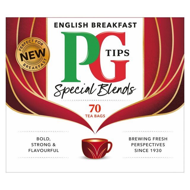 PG Tips English Breakfast Bold & Strong Plant Based Biodegradable Tea Bags thumbnail 2