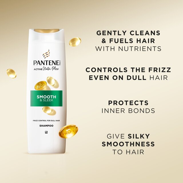Pantene Smooth & Sleek Shampoo thumbnail 2