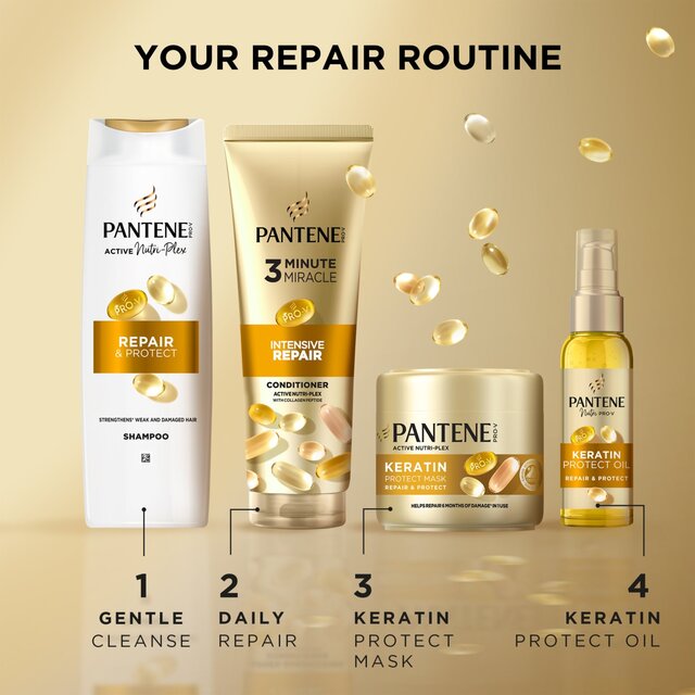 Pantene 3 Minute Miracle Repair & Protect Deep Conditioner thumbnail 5