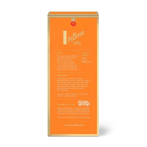 Vittoria Espresso Oro Aluminium Nespresso Compatible Capsules thumbnail 2