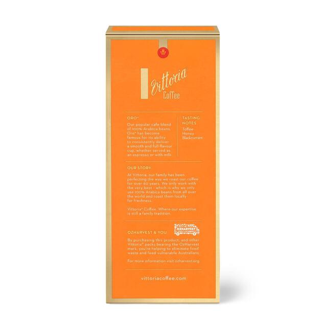 Vittoria Espresso Oro Aluminium Nespresso Compatible Capsules thumbnail 2