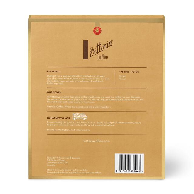 Vittoria Espresso Aluminium Nespresso Compatible Capsules 20s thumbnail 2