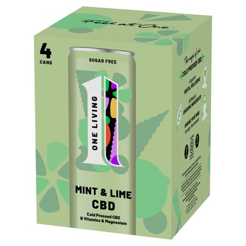 One Living Lime & Mint CBD