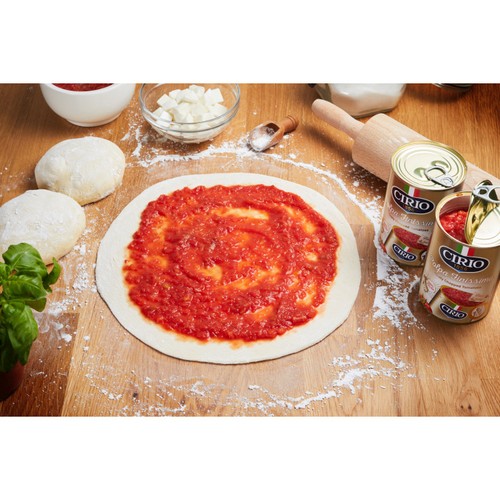 Cirio Polpa Finissima Finely Chopped Italian Tomatoes thumbnail 6