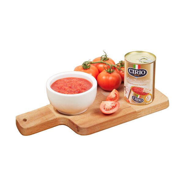 Cirio Polpa Finissima Finely Chopped Italian Tomatoes thumbnail 9