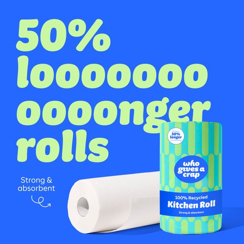 Who Gives A Crap XL Kitchen Roll thumbnail 3