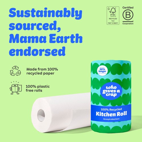Who Gives A Crap XL Kitchen Roll thumbnail 4