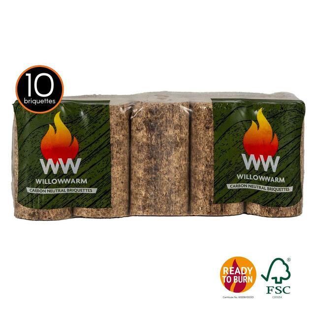 WillowWarm Wood Briquettes thumbnail 5