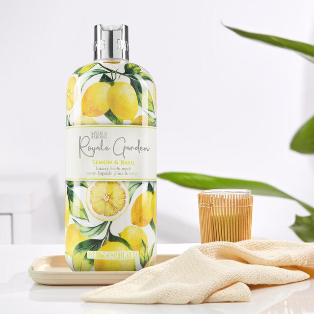 Baylis & Harding Royale Garden Lemon & Basil Body Wash thumbnail 2