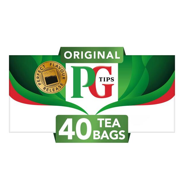 PG Tips Original Black Tea 40 bags