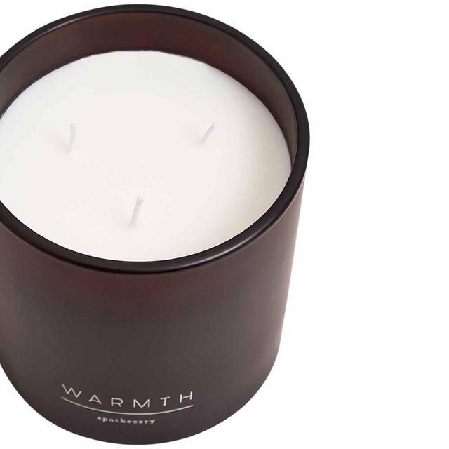 M&S Apothecary Warmth 3 Wick Candle Amber thumbnail 3