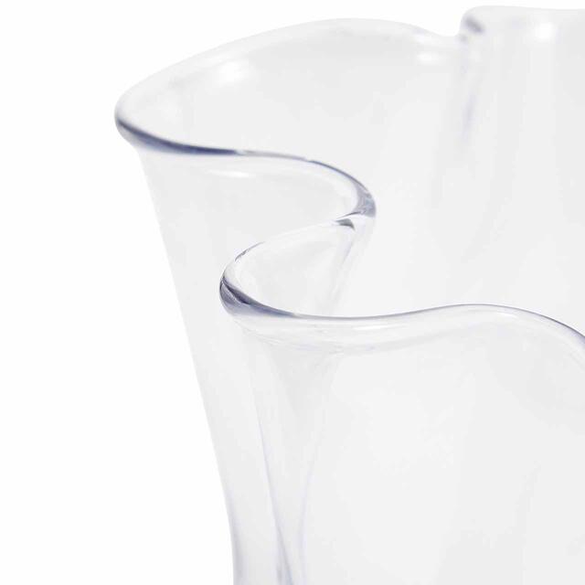 M&S Handkerchief Vase, Medium, Clear thumbnail 2