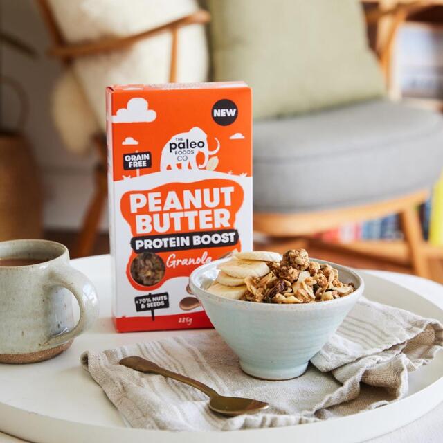 Paleo Foods Co Peanut Butter Protein Boost Grain Free Granola thumbnail 2