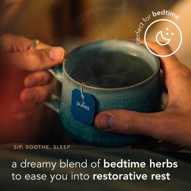 PUKKA Organic Night Time Herbal Tea with Chamomile 40 Sleep Tea Bags thumbnail 7