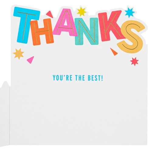 M&S Thanks So Much Fold Out Card thumbnail 2