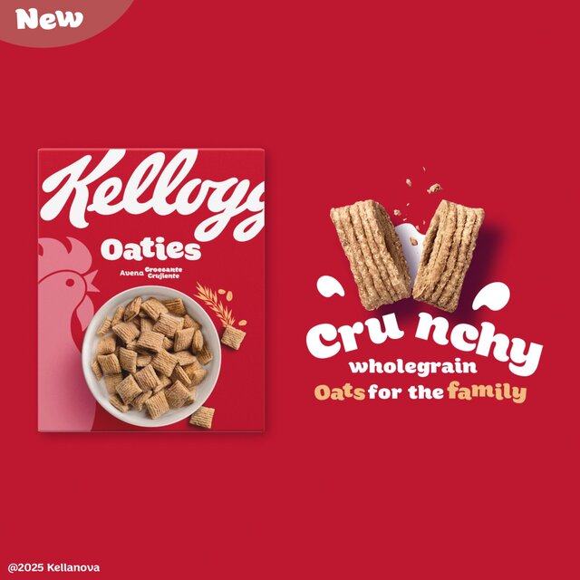Kellogg's Oaties Original Breakfast Cereal thumbnail 2