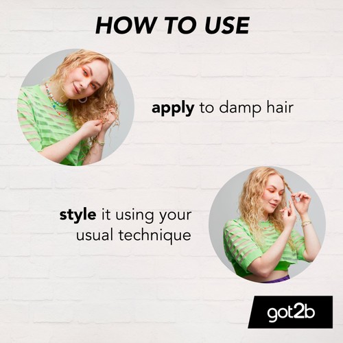 got2b Curl & Coil Refresher Cream gotCURLZ thumbnail 4