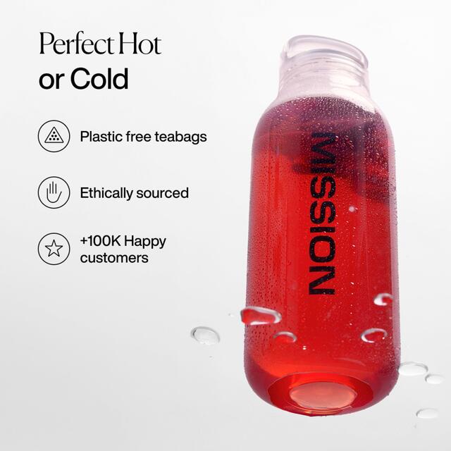 MISSION Energise Green Tea Bags with Cocoa Nibs + Ginger thumbnail 5