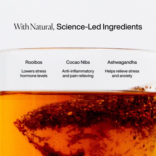 MISSION Calm Rooibos Tea Bags with Cocoa Nibs + Ashwagandha thumbnail 3