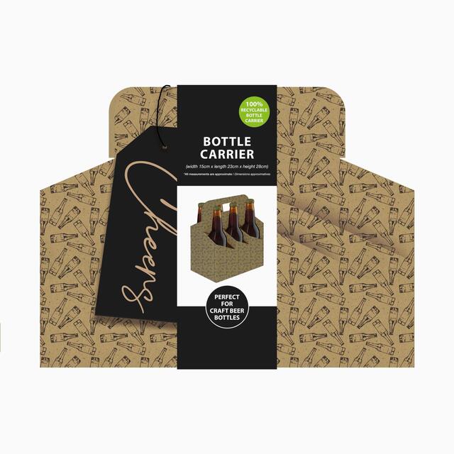 Cheers Cardboard Beer Bottle Carrier thumbnail 2