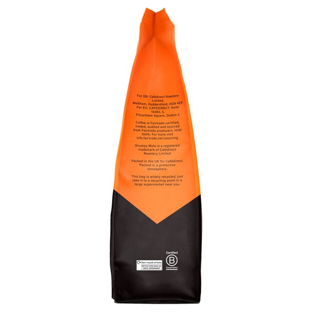 Grumpy Mule Organic Sumatra Coffee Beans thumbnail 2