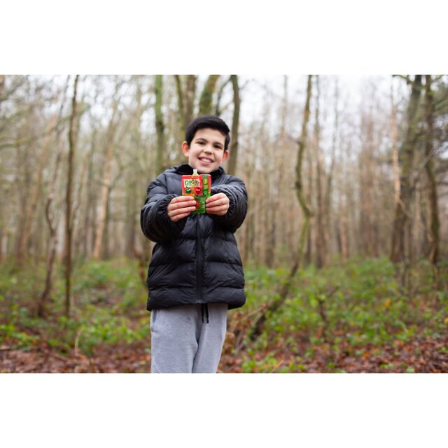 GoGo squeeZ Fruit Smoothie Snack Apple and Strawberry 4X90g thumbnail 7