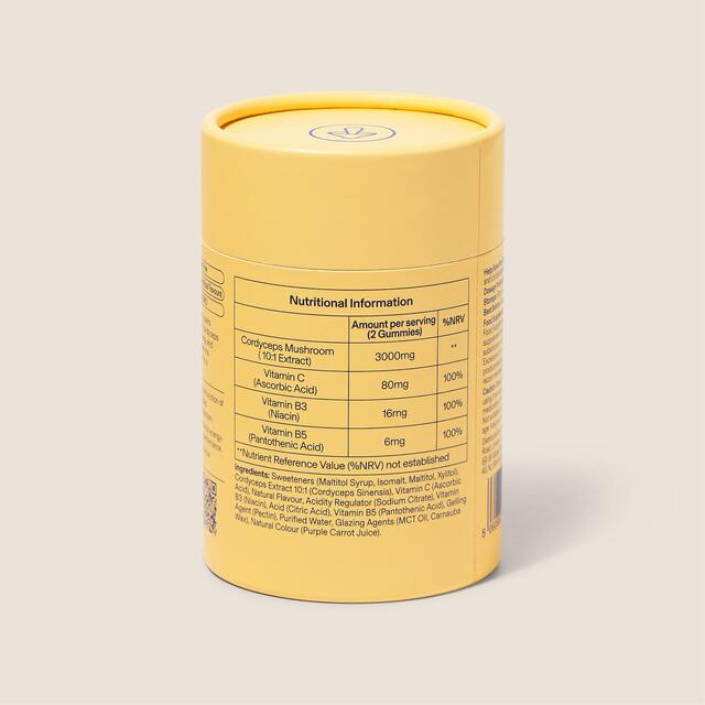 DIRTEA Cordyceps Mushroom Gummies - Mixed Berries thumbnail 2