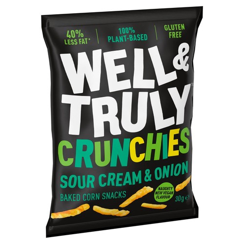 Well&Truly Sour Cream & Onion Crunchies thumbnail 2