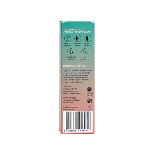 Sorted Skin 5 in 1 Anti-Redness SPF50 Day Cream - Prebiotic Microbiome thumbnail 2
