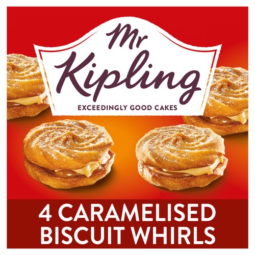 Mr Kipling Caramelised Biscuit Whirl