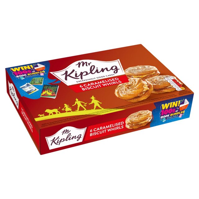 Mr Kipling Caramelised Biscuit Whirl thumbnail 2