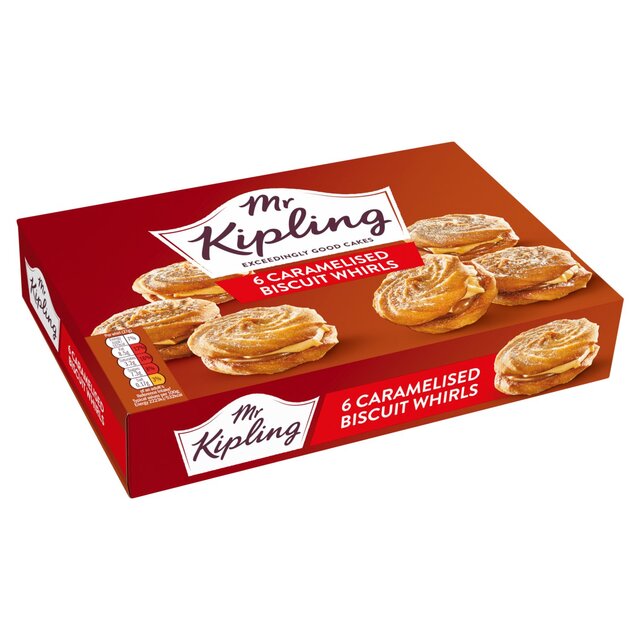 Mr Kipling Caramelised Biscuit Whirl thumbnail 4