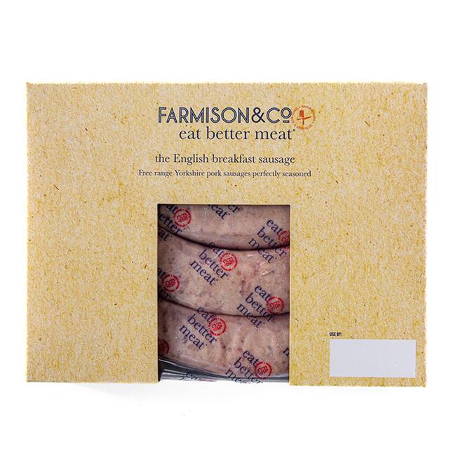 Farmison & Co Ripon Cathedral English Breakfast Sausage - Thick