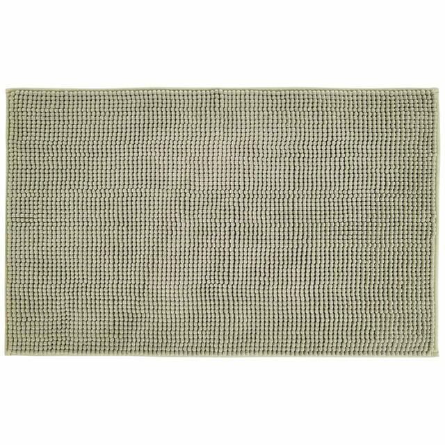 M&S Bobble Bath Mat, Sage Green